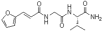 CAS # 67607-49-2, N-[3-(2-Furanyl)-1-oxo-2-propenyl]glycyl-L-valinamide