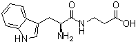 structure of CAS# 67607-64-1, L-色氨酰-beta-丙氨酸