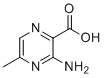 structure of CAS# 6761-50-8, 3-氨基-5-甲基吡嗪-2-羧酸