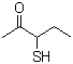 3-Mercapto-2-pentanone molecular structure (CAS 67633-97-0)