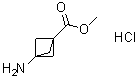 structure of CAS# 676371-65-6, 3-氨基双环[1.1.1]戊烷-1-羧酸甲酯盐酸盐