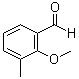 structure of CAS# 67639-61-6, 2-Methoxy-3-methylbenzaldehyde