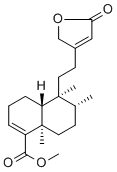 CAS # 67650-47-9, Clerodermic acid methyl ester