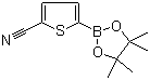 structure of CAS# 676501-85-2, 5-Cyanothiophene-2-boronic acid pinacol ester