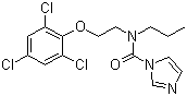 CAS # 67747-09-5, Prochloraz, N-Propyl-N-(2,4,6-trichlorophenoxy)ethyl-imidazole-1-carboxamide