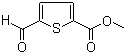 structure of CAS# 67808-64-4, 5-醛基噻吩-2-甲酸甲酯