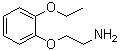 structure of CAS# 6781-17-5, 2-(2-乙氧基苯氧基)乙胺