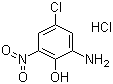 CAS 登录号：67815-68-3, 2-氨基-4-氯-6-硝基苯酚盐酸盐