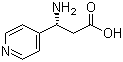 structure of CAS# 678969-18-1, (R)-3-氨基-3-(吡啶-4-基)丙酸