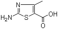 structure of CAS# 67899-00-7, 2-氨基-4-甲基噻唑-5-羧酸