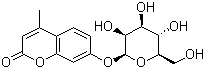 structure of CAS# 67909-30-2, 4-甲基伞形酮 beta-D-甘露糖苷