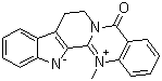 structure of CAS# 67909-49-3, Dehydroevodiamine