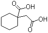 CAS # 67950-95-2, 1-Carboxycyclohexaneacetic acid, NSC 90823