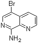 CAS # 67967-17-3, 5-Bromo-[1,7]naphthyridin-8-ylamine