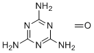 structure of CAS# 68002-25-5, 1,3,5-Triazine-2,4,6-triamine, polymer with formaldehyde