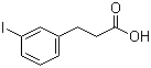 CAS # 68034-75-3, 3-(3-Iodophenyl)propanoic acid, 3-Iodobenzenepropanoic acid, 3-(3-Iodophenyl)propionic acid