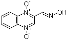 structure of CAS# 6804-21-3, 2-Formylquinoxaline-1,4-dioxide oxime