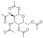 CAS # 6806-56-0, 1-Thio-beta-D-galactopyranose 1,2,3,4,6-pentaacetate, NSC 89877