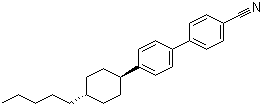 CAS # 68065-81-6, trans-4'-(4-Pentylcyclohexyl)-4-biphenylcarbonitrile, trans-4'-(4-Pentylcyclohexyl)[1,1'-biphenyl]-4-carbonitrile