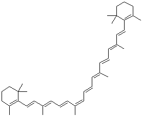 CAS # 6811-73-0, (13Z)-beta,beta-Carotene, (13Z)-beta-Carotene, 13-cis-beta-Carotene, 13'-cis-beta-Carotene, Pseudo-alpha-carotene, neo-beta-Carotene B
