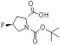 CAS # 681128-50-7, (2R,4S)-1-(tert-Butoxycarbonyl)-4-fluoropyrrolidine-2-carboxylic acid