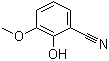 structure of CAS# 6812-16-4, 2-Hydroxy-3-methoxybenzonitrile