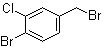 structure of CAS# 68120-44-5, 4-溴-3-氯溴苄