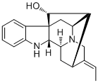 CAS # 68160-76-9, Nortetraphyllicine, (17R,19E)-19,20-Didehydro-1-demethylajmalan-17-ol