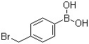 4-(Bromomethyl)phenylboronic acid molecular structure (CAS 68162-47-0)