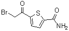 CAS 登录号：68257-90-9, 5-(2-溴乙酰基)-2-噻吩甲酰胺