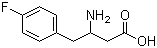 structure of CAS# 682804-76-8, 3-氨基-4-(4-氟苯基)丁酸