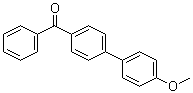 CAS 登录号：68294-33-7, 4-苯甲酰基-4'-甲氧基-1,1'-联苯