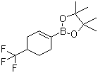 structure of CAS# 683242-93-5, 4-(三氟甲基)-1-环己烯-1-硼酸频哪醇酯