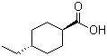 CAS # 6833-47-2, trans-4-Ethylcyclohexanecarboxylic acid, trans-4-Ethylhexahydrobenzoic acid