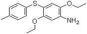 CAS # 68400-48-6, 2,5-Diethoxy-4-((4-methylphenyl)thio)aniline, 2,5-Diethoxy-4-((4-Methylphenyl)thio)benzenamine