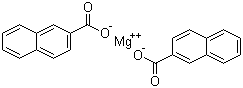 structure of CAS# 68424-71-5, Magnesium naphthenate