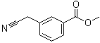 structure of CAS# 68432-92-8, 3-Cyanomethylbenzoic acid methyl ester