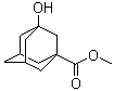 Methyl 3-hydroxyadamantane-1-carboxylate molecular structure (CAS 68435-07-4)
