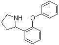 structure of CAS# 68548-77-6, 2-(2-苯氧基苯基)吡咯烷