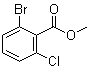 structure of CAS# 685892-23-3, 2-溴-6-氯苯甲酸甲酯