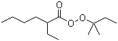 structure of CAS# 686-31-7, 过氧化叔戊基-2-乙基己酸酯