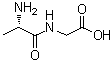 structure of CAS# 687-69-4, N-L-丙氨酰甘氨酸