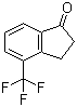 structure of CAS# 68755-42-0, 4-(Trifluoromethyl)-1-indanone