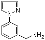 structure of CAS# 687635-04-7, [3-(1H-Pyrazol-1-yl)phenyl]methylamine