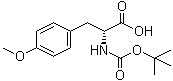 CAS # 68856-96-2, N-(tert-Butoxycarbonyl)-D-4-methoxyphenylalanine