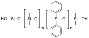 CAS # 68951-93-9, Polysiloxanes di-Me, di-Ph hydroxy-terminated