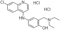 Acrichin dihydrochloride molecular structure (CAS 69-44-3)
