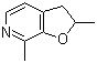 CAS # 69022-82-8, 2,3-Dihydro-2,7-dimethylfuro[2,3-c]pyridine