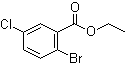 structure of CAS# 690260-91-4, 2-Bromo-5-chlorobenzoic acid ethyl ester