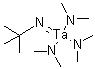 structure of CAS# 69039-11-8, 叔丁基亚胺基三(二甲基氨基)钽